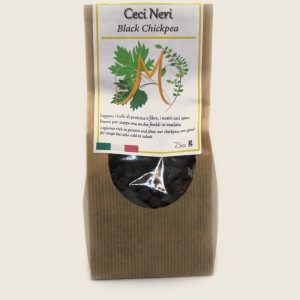 Black chickpeas, 250 g pack - Azienda Agricola Miscasale